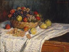 Pommes et raisins (Claude Monet) - Muzeo.com