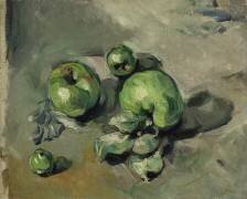 Pommes vertes (Paul Cézanne) - Muzeo.com