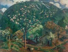 Pommier en fleurs (Nikolai Astrup) - Muzeo.com