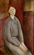 Portrait d'Annie Bjarne (Amedeo Modigliani) - Muzeo.com