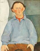 Portrait d'Oscar Miestchanioff (Amedeo Modigliani) - Muzeo.com