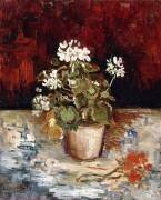 Pot de géraniums (Vincent van Gogh) - Muzeo.com