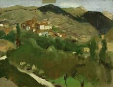 Près de Jaca (Joaquin Sorolla y Bastida) - Muzeo.com