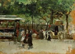 Près de Paris (Joaquin Sorolla y Bastida) - Muzeo.com