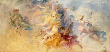 Printemps (Jules Chéret) - Muzeo.com