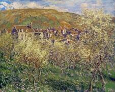 Pruniers en fleurs (Claude Monet) - Muzeo.com