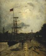 Quai de Caen (Stanislas Victor Edouard...) - Muzeo.com