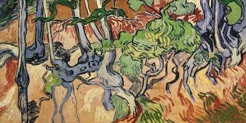 Racines d'arbres (Vincent van Gogh) - Muzeo.com