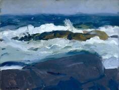 Récif rocheux (George Wesley Bellows) - Muzeo.com