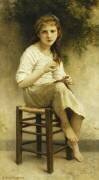 Réflexions sur l'oisiveté (William Bouguereau) - Muzeo.com