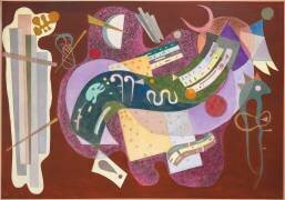 Rigides et courbes (Wassily Kandinsky) - Muzeo.com