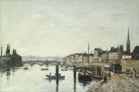 Rouen (Eugène Boudin) - Muzeo.com