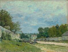 Route de Versailles (Alfred Sisley) - Muzeo.com
