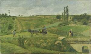 Route d'Ennery (Camille Pissarro) - Muzeo.com