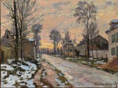 Route à Louveciennes (Claude Monet) - Muzeo.com