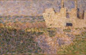 Ruines à Grandcamp (Georges Seurat) - Muzeo.com