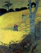 Scène de Récolte (Paul Serusier) - Muzeo.com