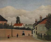 Scène de rue (Henri Rousseau) - Muzeo.com