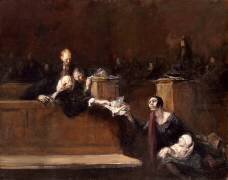 scène de tribunal (Jean-Louis Forain) - Muzeo.com