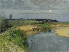 Silence (Isaac Levitan) - Muzeo.com