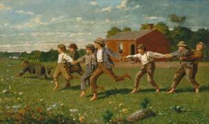 Snap the Whip (Winslow Homer) - Muzeo.com