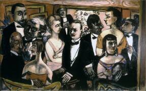 Société à Paris (Max Beckmann) - Muzeo.com