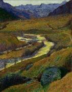 Soirée d'automne (Giovanni Giacometti) - Muzeo.com