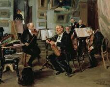 Soirée musicale (Vladimir Egorovic Makovsky) - Muzeo.com