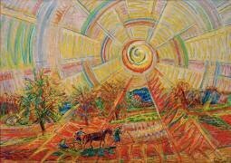 Soleil avec arc-en-ciel (Nicolas Tarkhoff) - Muzeo.com