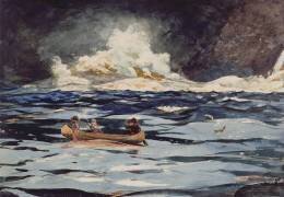 Sous les chutes (Winslow Homer) - Muzeo.com