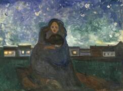 Sous les étoiles (Edvard Munch) - Muzeo.com