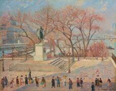 Statue d'Henri IV (Camille Pissarro) - Muzeo.com