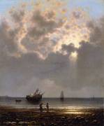 Le soleil perce les nuages (Martin Johnson Heade) - Muzeo.com