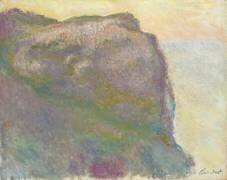 Sur la falaise (Claude Monet) - Muzeo.com