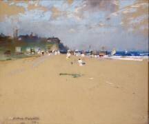 Sur la plage (Arthur Melville) - Muzeo.com