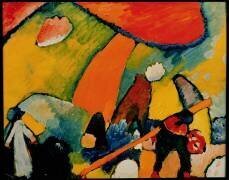 Sur la plage (Wassily Kandinsky) - Muzeo.com