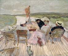 Sur le yacht (Pierre Bonnard) - Muzeo.com