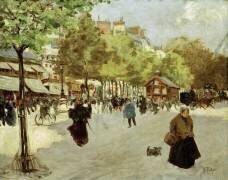 Sur les Boulevards (Louis Abel-Truchet) - Muzeo.com