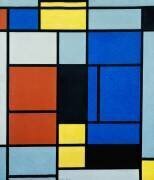 Tableau N°1 (Piet Mondrian) - Muzeo.com
