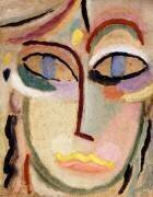 Tête de femme (Alexej von Jawlensky) - Muzeo.com