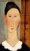 Tête d'une femme (Amedeo Modigliani) - Muzeo.com