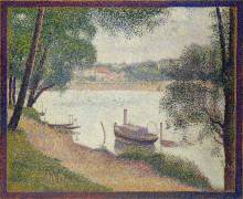 Temps gris (Georges Seurat) - Muzeo.com