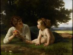 Tentation (William Bouguereau) - Muzeo.com