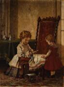 Terrain de jeu (William Morris Hunt) - Muzeo.com