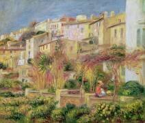 Terrasse à Cagnes (Auguste Renoir) - Muzeo.com