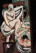 Le bain (Max Beckmann) - Muzeo.com