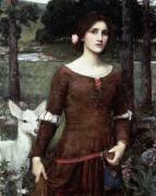 The Lady Clare (John William Waterhouse) - Muzeo.com
