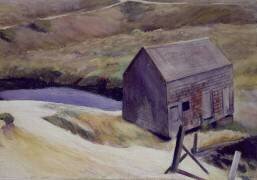 The Lewis Barn (Edward Hopper) - Muzeo.com
