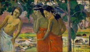Trois Tahitiennes (Paul Gauguin) - Muzeo.com