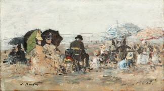 Trouville (Eugène Boudin) - Muzeo.com